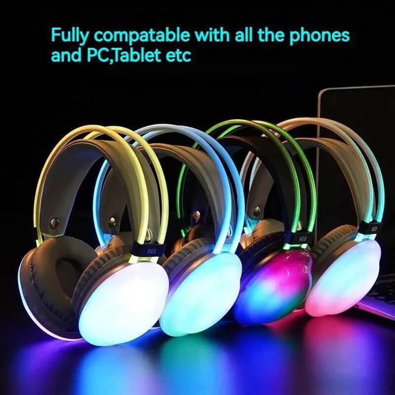 P880 RGB Pro Gaming Bass Boost Headset