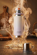 Gradient Color Steel Insulated Bottle with Strap - 550ml