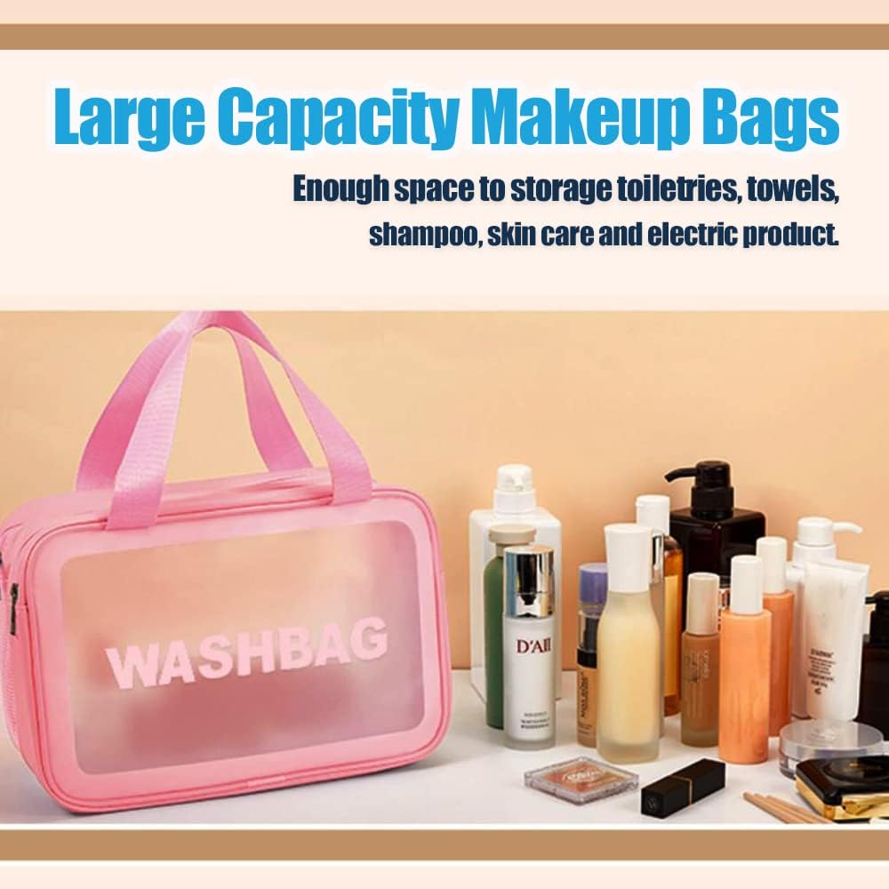 Luxurious Travel Toiletry Bag - High-Capacity Washbag for Men & Women