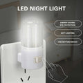 LED Night Light - Energy Saving Wall Plug-In Night Lamp with Manual Switch | Soft Lighting for Bedroom & Hallway