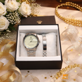 Premium silver watch gift box enhanced photo