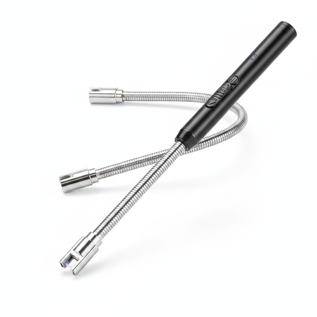 Electric arc lighter white background product photo
